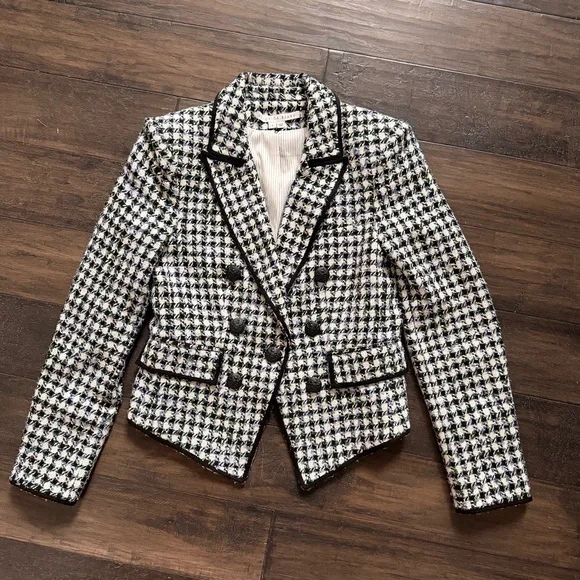VERONICA BEARD Gorgeous Tweed Dickey Jacket Blazer Sz 6 $698 NEW!! - Picture 10 of 10